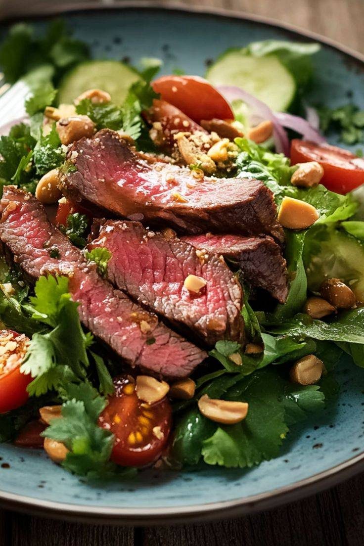 Thai Grilled Beef Picanha Steak Salad