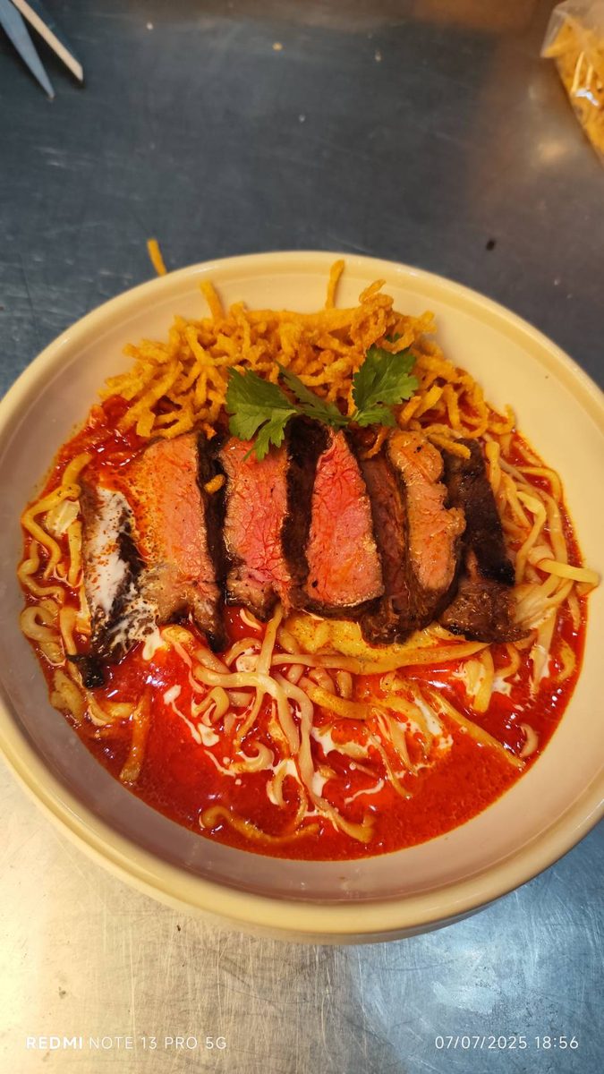 Beef Steak Khaosoi