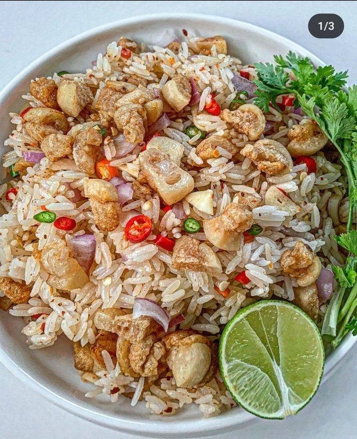 Pork Rinds Fried Rice