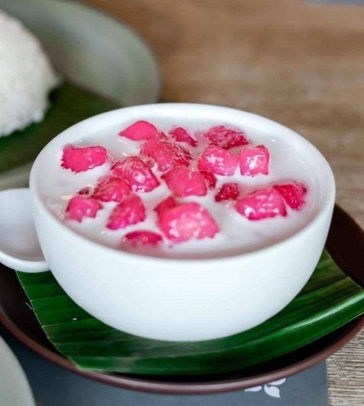 Red Rubies in Coconut Milk